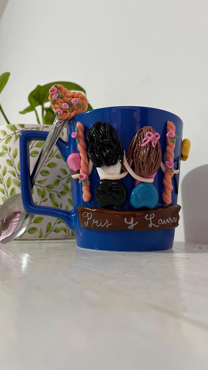 TAZAS DIA DEL AMOR Y AMISTAD